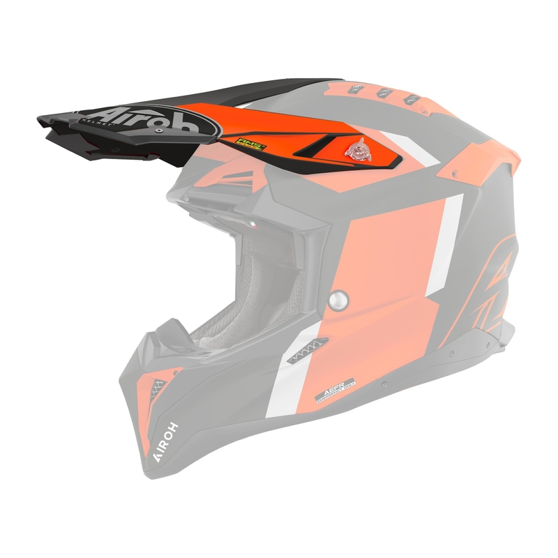 Kšilt pro helmu Airoh Aviator Glory matný oranžový