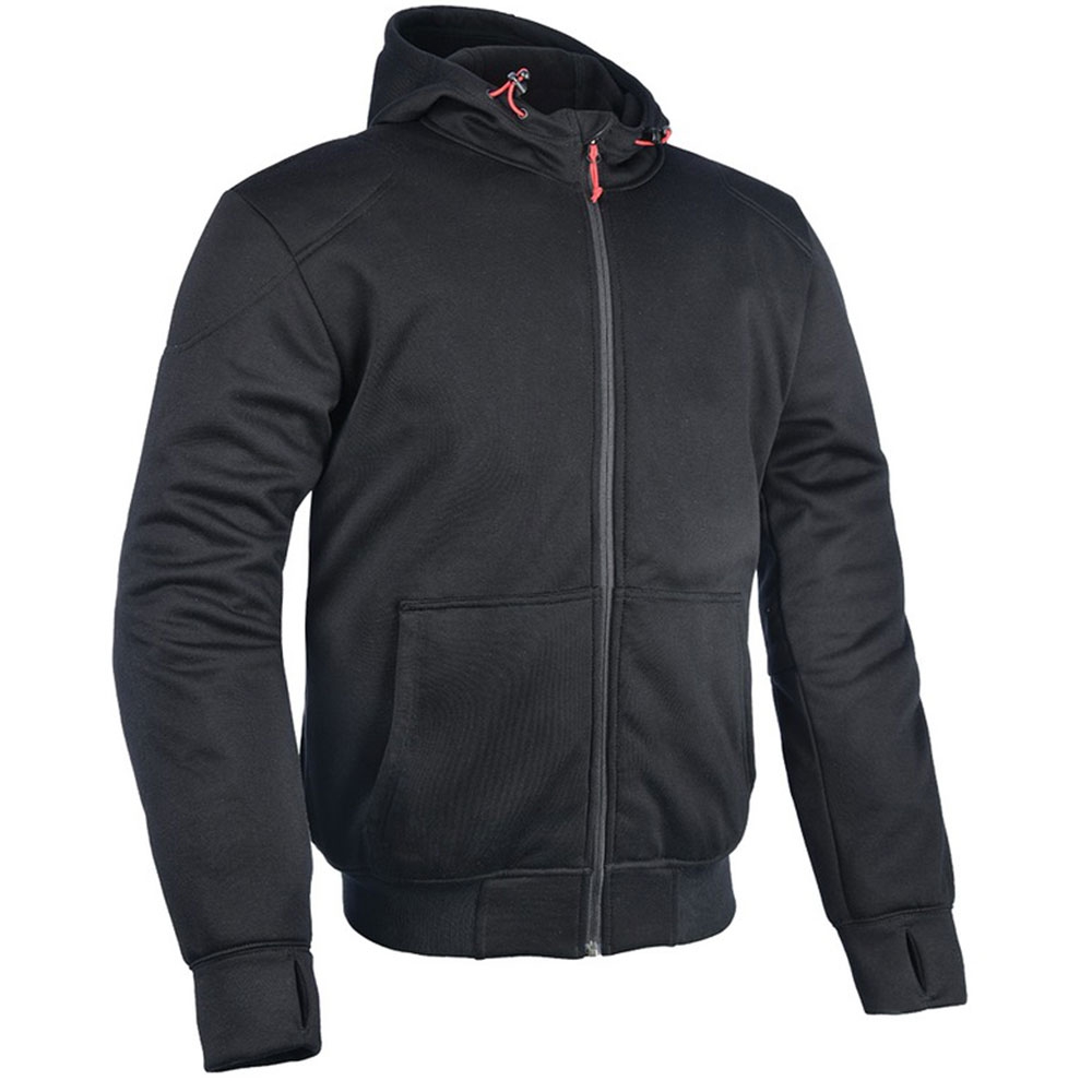 Mikina na motorku Oxford Super Hoodie 2.0 černá Velikost: S