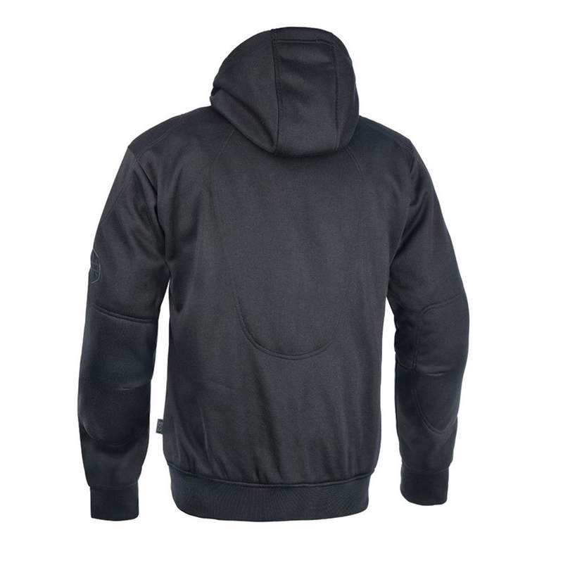 Mikina na motorku Oxford Super Hoodie 2.0 černá