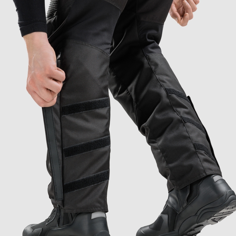 Prodloužené kalhoty na motorku Rebelhorn Hiker IV černé