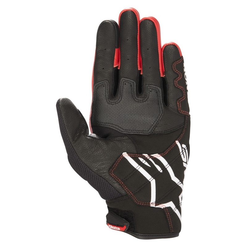 Rukavice na motorku Alpinestars SMX-2 Air Carbon Honda Kolekce černo-červené