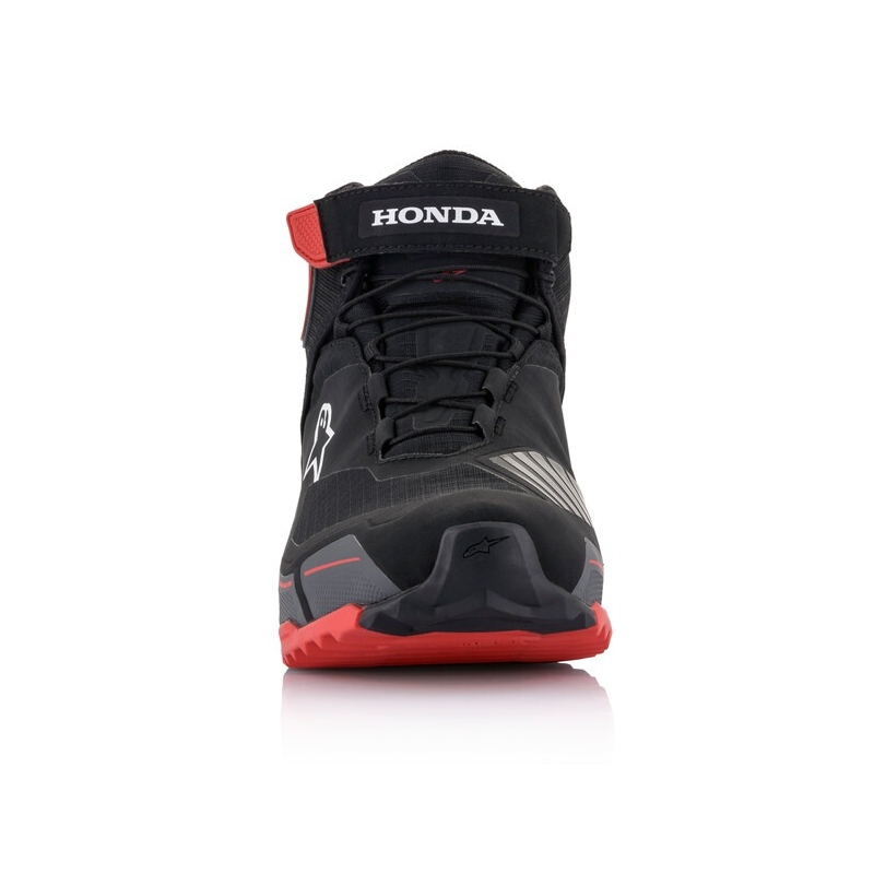 Boty na motorku Alpinestars CR-X Drystar Honda Kolekce černo-červeno-šedé