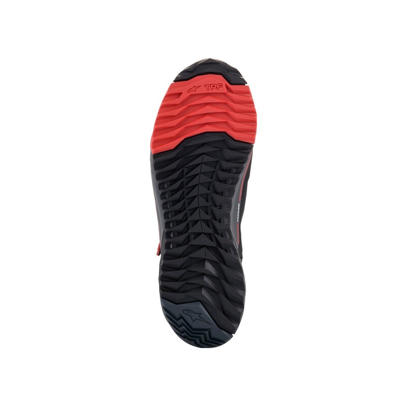 Boty na motorku Alpinestars CR-X Drystar Honda Kolekce černo-červeno-šedé