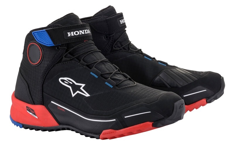 Boty na motorku Alpinestars CR-X Drystar Honda Kolekce černo-červeno-modré Velikost: 44