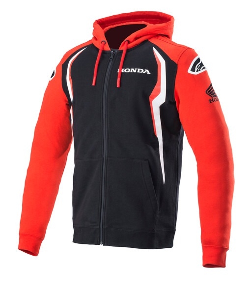 Mikina Alpinestars Honda červeno-černá Velikost: S