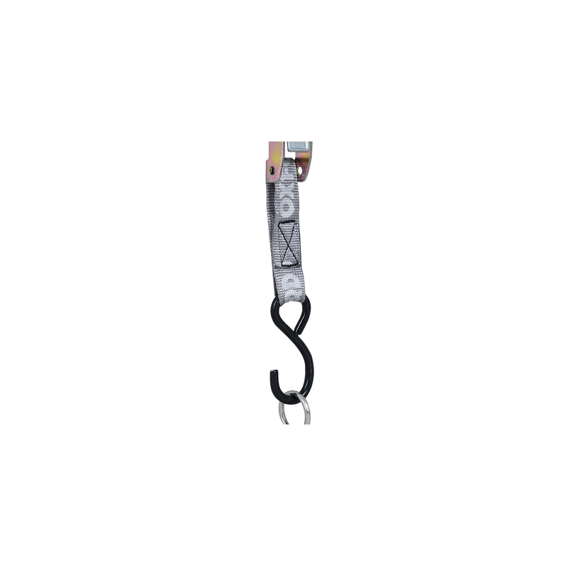 Nastavitelné a zesílené popruhy Oxford Carabiner Straps 25 mm šedé