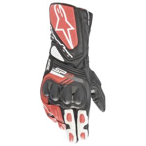 Rukavice na motorku Alpinestars SP-8 černo-bílo-červené