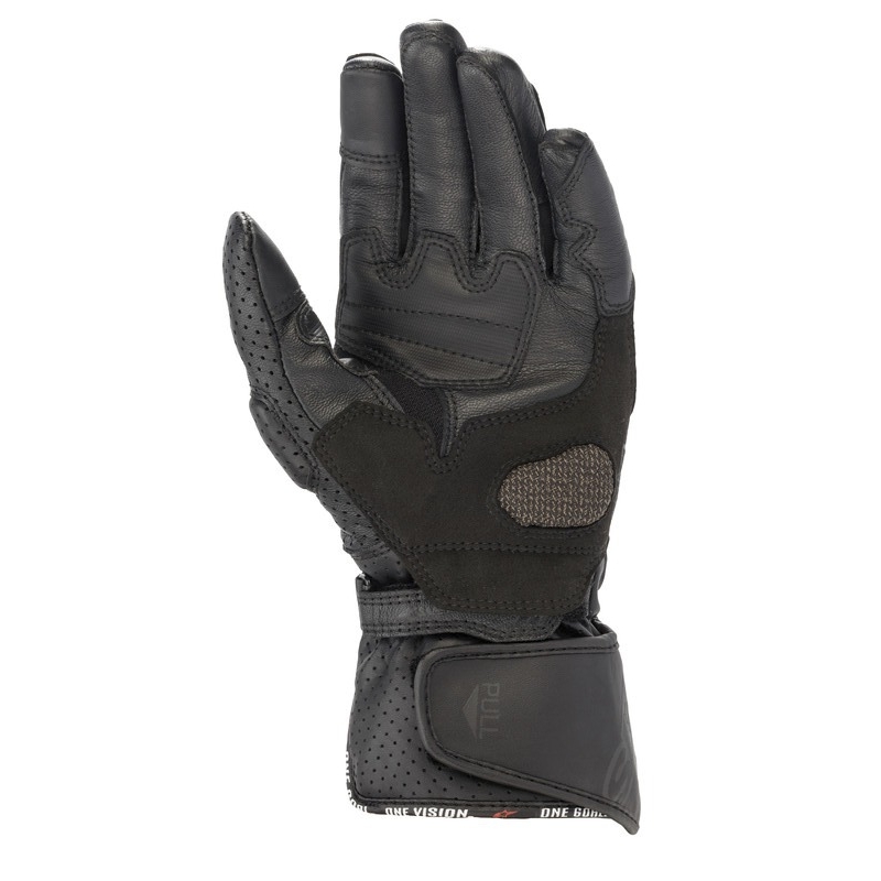 Dámské rukavice na motorku Alpinestars SP-8 černo-černé