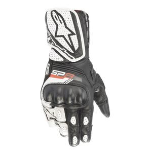 Dámské rukavice na motorku Alpinestars SP-8 černo-bílé