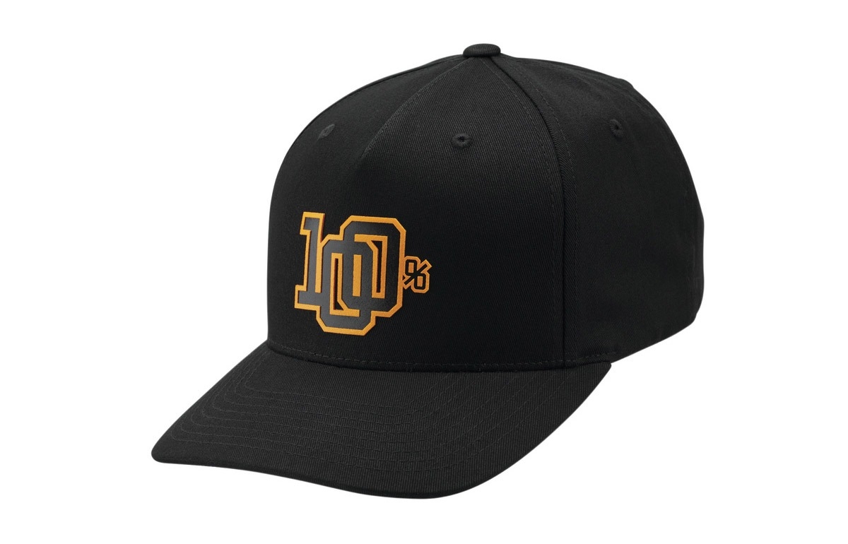 Kšiltovka 100% Varsity Snapback černá
