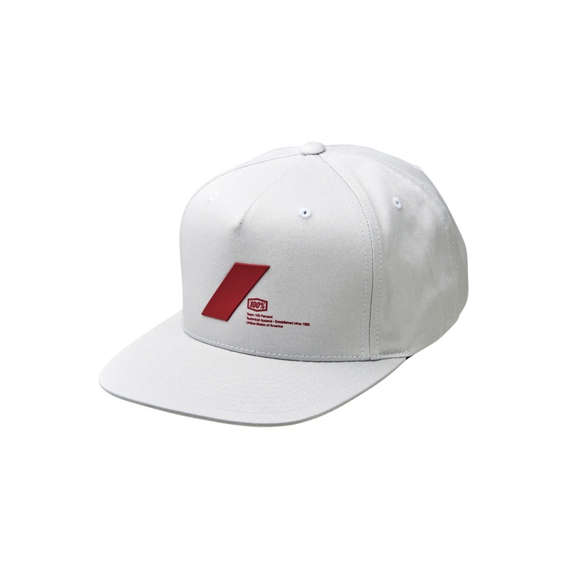 Kšiltovka 100% Forward Snapback šedá