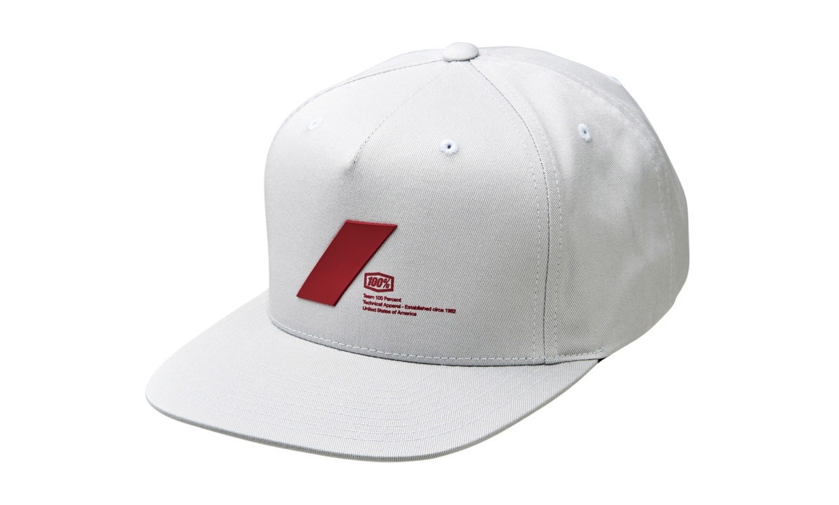 Kšiltovka 100% Forward Snapback šedá