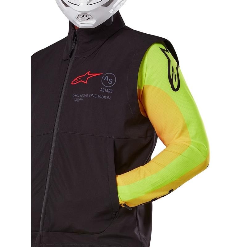 Softshellová vesta Alpinestars Techstar černá