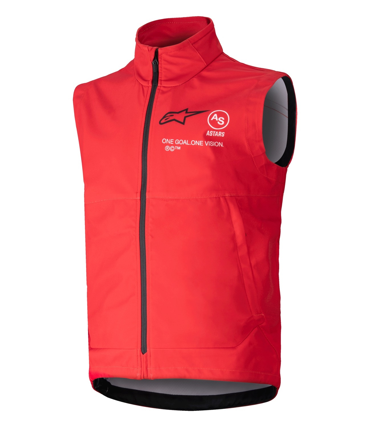 Softshellová vesta Alpinestars Techstar červená Velikost: S