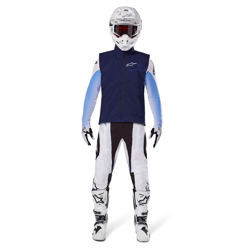 Softshellová vesta Alpinestars Techstar Softshell modrá