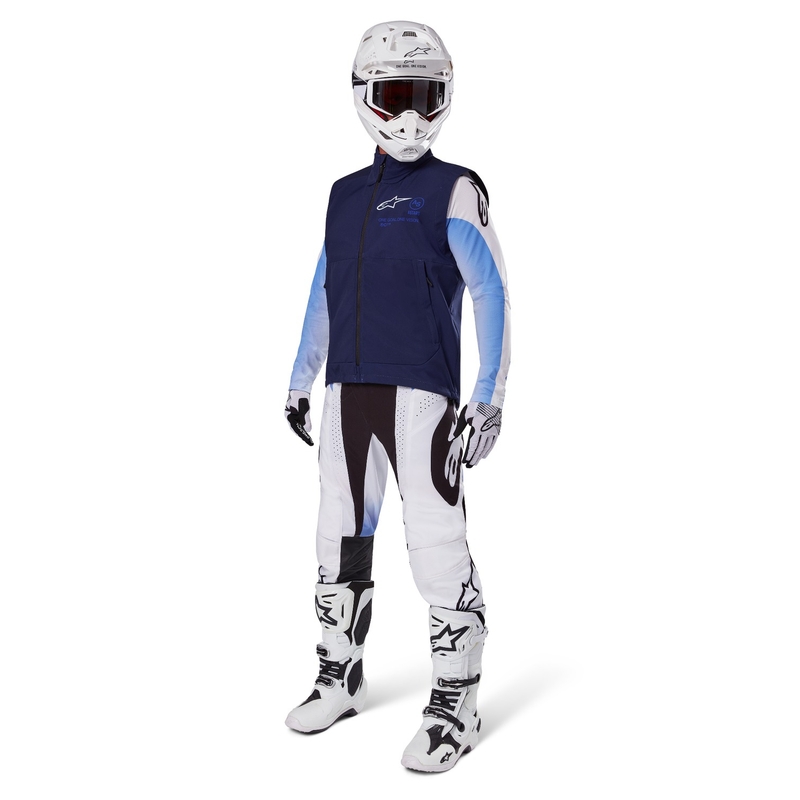 Softshellová vesta Alpinestars Techstar Softshell modrá