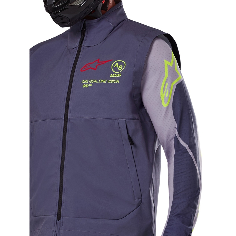 Softshellová vesta Alpinestars Techstar tmavě šedá