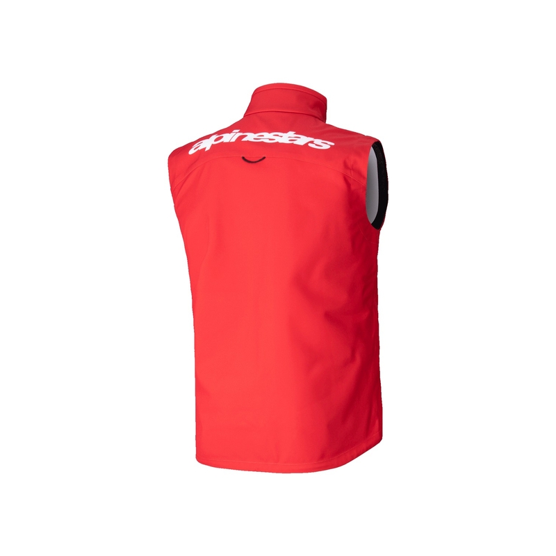 Dětská softshellová vesta Alpinestars Techstar červená