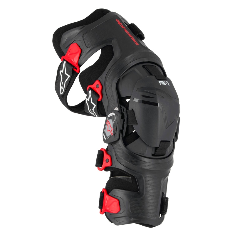 Kolenní ortézy Alpinestars RK-7 Plasma černo-červené 2025