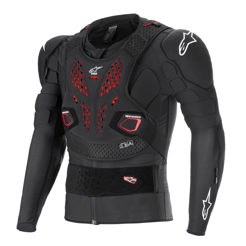 Chránič těla Alpinestars Bionic Pro 3 Plasma černo-červeno-bílý