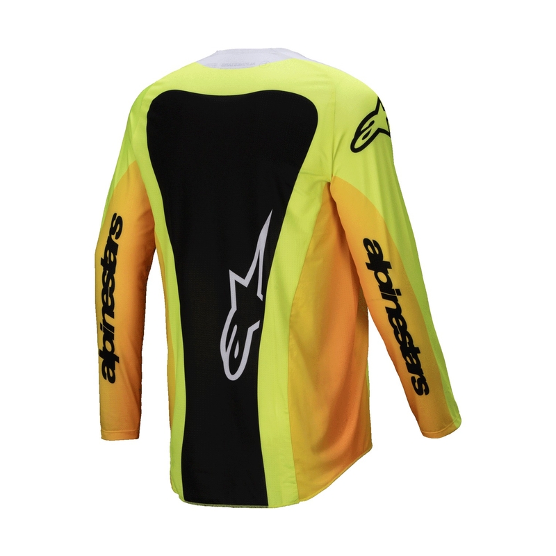 Motokrosový dres Alpinestars Techstar Melt žluto-černý