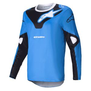 Motokrosový dres Alpinestars Racer Veil modro-černý