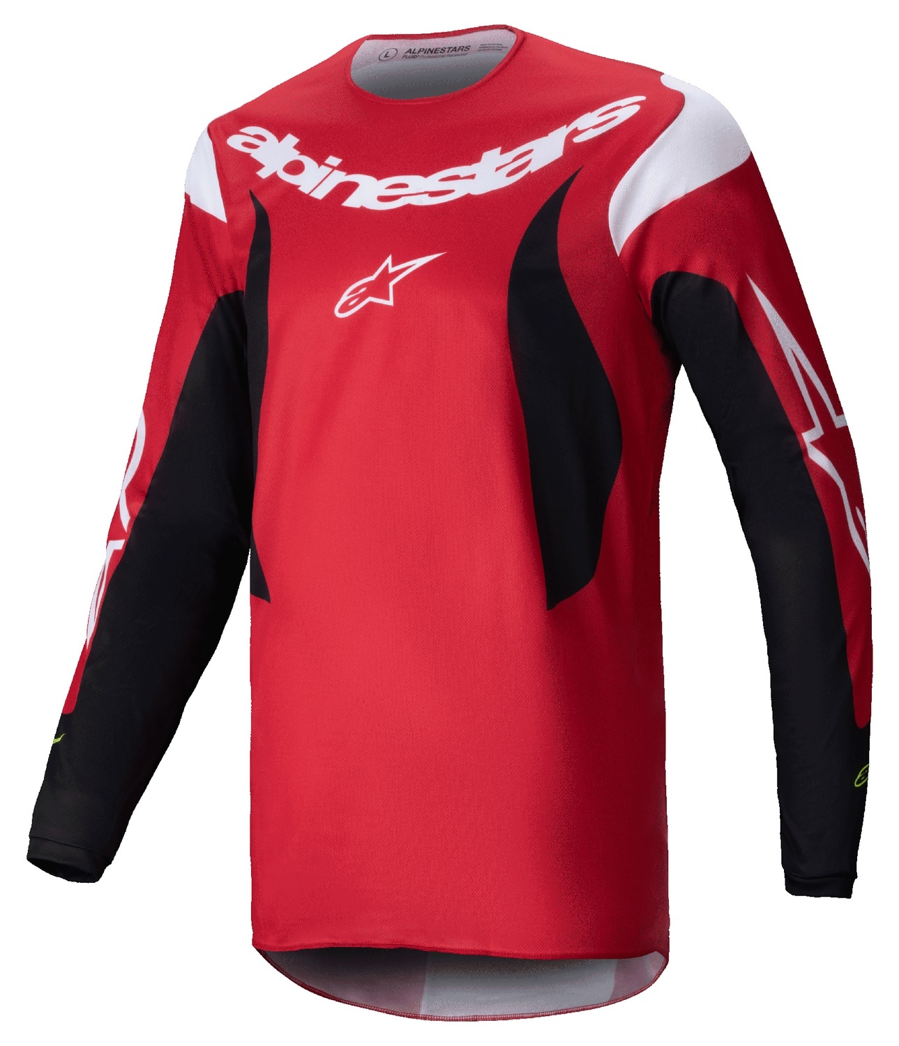 Motokrosový dres Alpinestars Fluid Haul červeno-černý Velikost: S