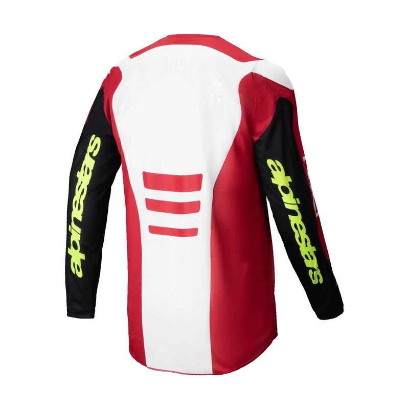 Motokrosový dres Alpinestars Fluid Haul červeno-černý