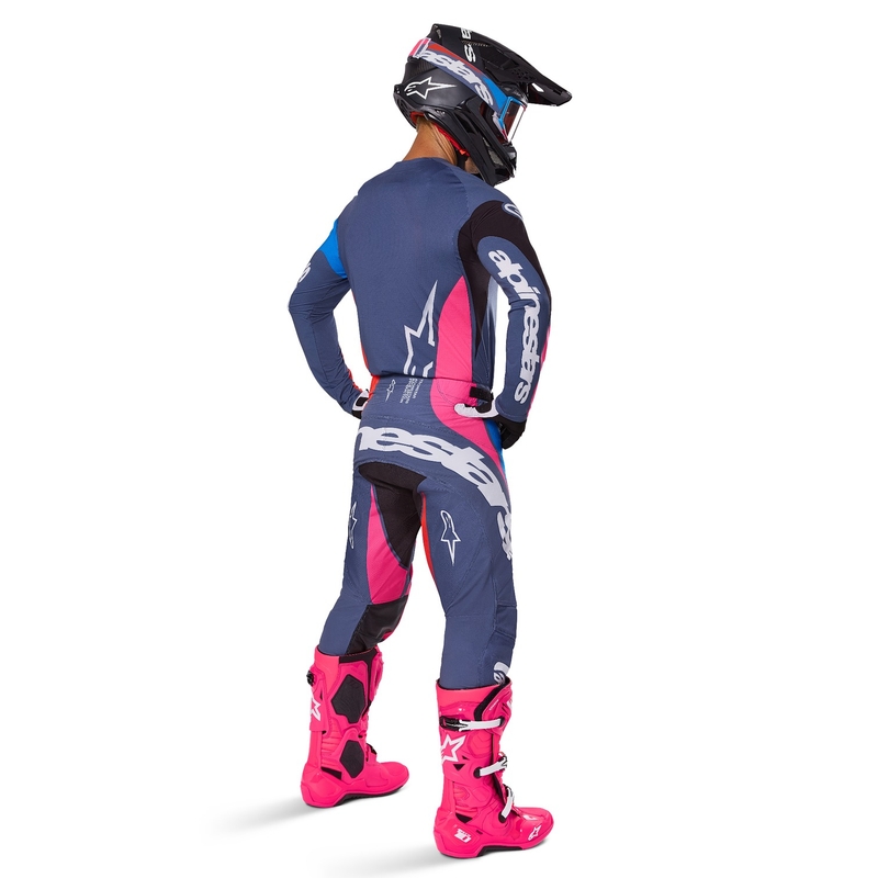 Motokrosový dres Alpinestars Techstar Dreem šedo-multicolor