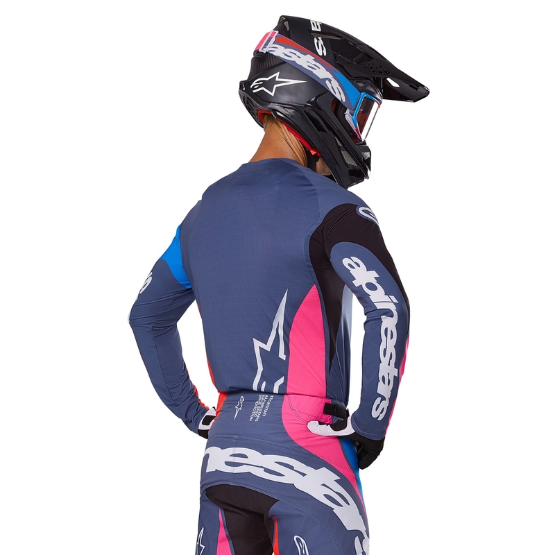 Motokrosový dres Alpinestars Techstar Dreem šedo-multicolor