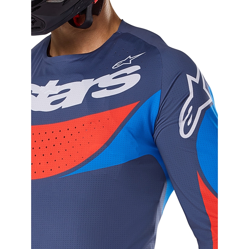 Motokrosový dres Alpinestars Techstar Dreem šedo-multicolor