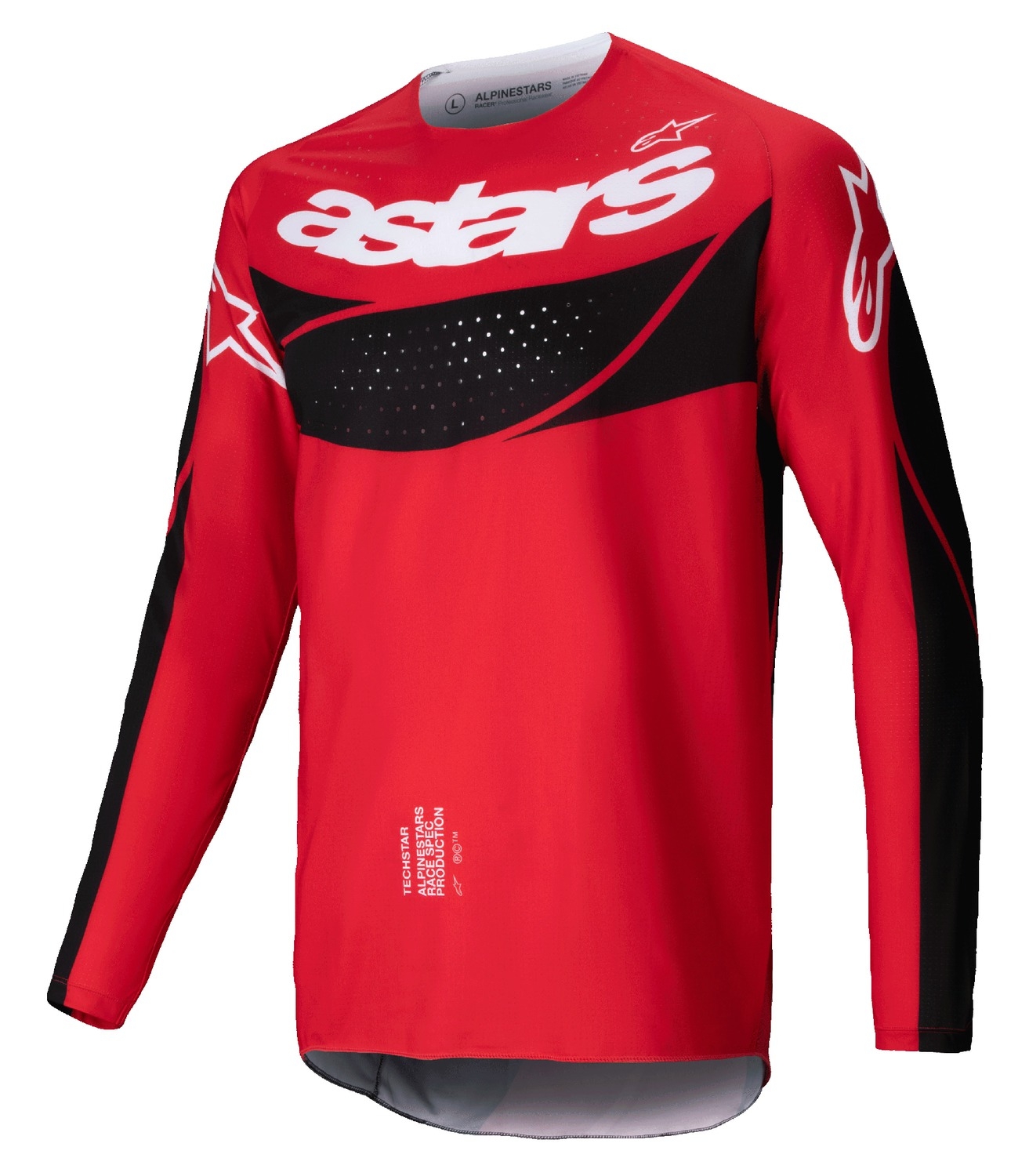 Motokrosový dres Alpinestars Techstar Dreem červeno-černý Velikost: S