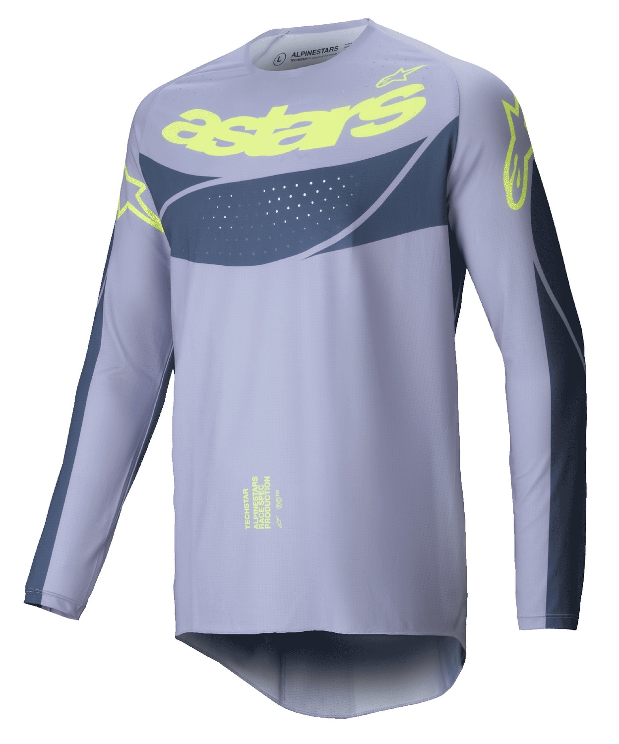 Motokrosový dres Alpinestars Techstar Dreem šedo-tmavě šedý Velikost: S