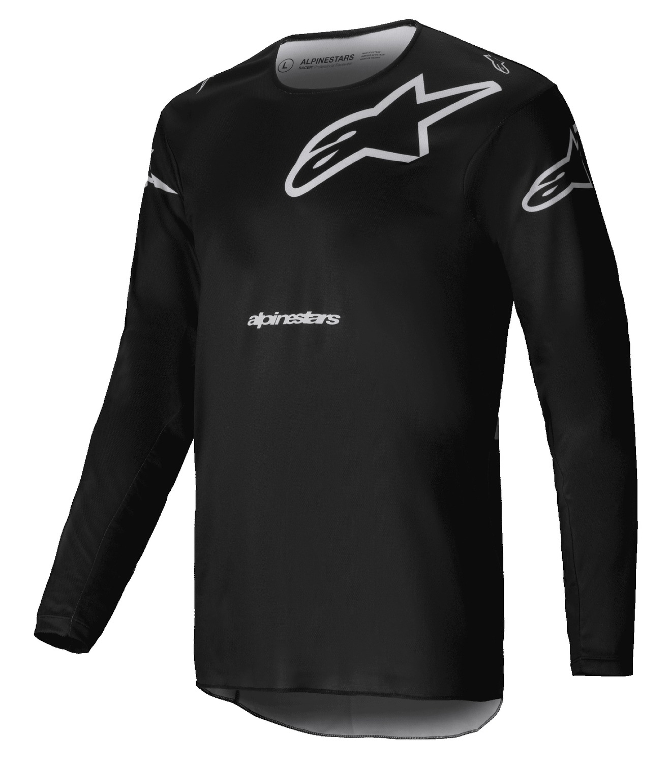 Motokrosový dres Alpinestars Racer Graphite černo-šedý Velikost: S