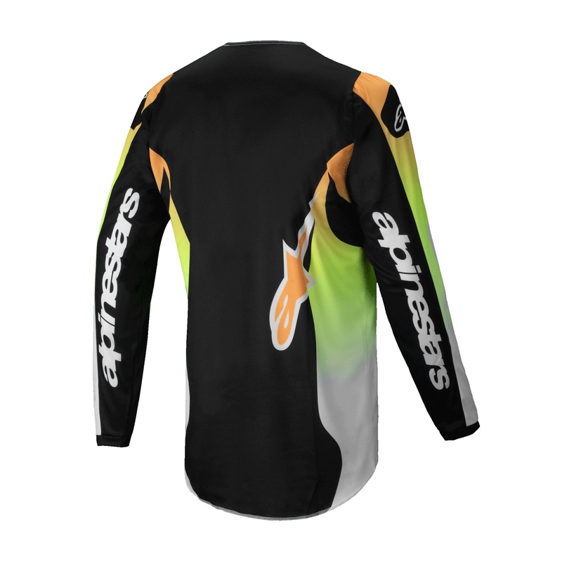 Motokrosový dres Alpinestars Fluid Wurx žluto-černý