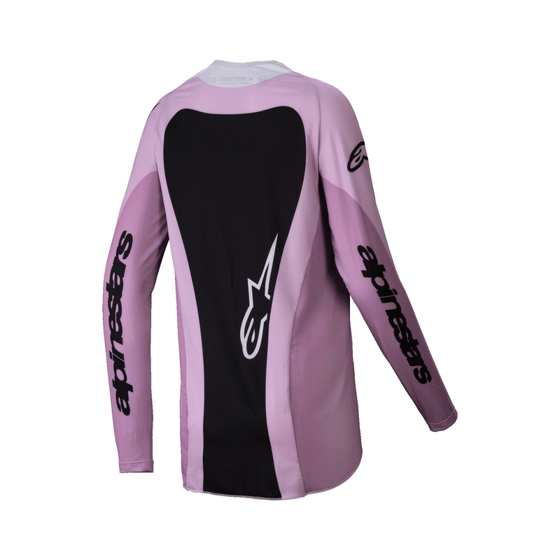 Dámský motokrosový dres Alpinestars Stella Techstar Melt černo-krémovo-ruměncový