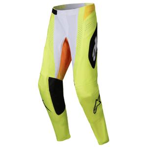 Motokrosové kalhoty Alpinestars Techstar Melt žluto-černé