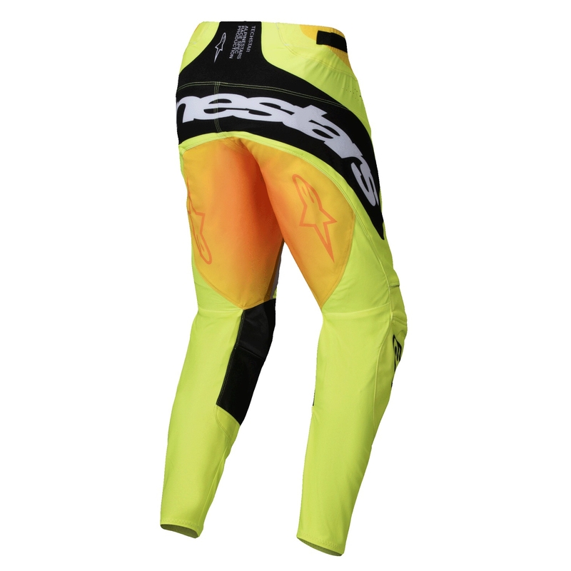 Motokrosové kalhoty Alpinestars Techstar Melt žluto-černé