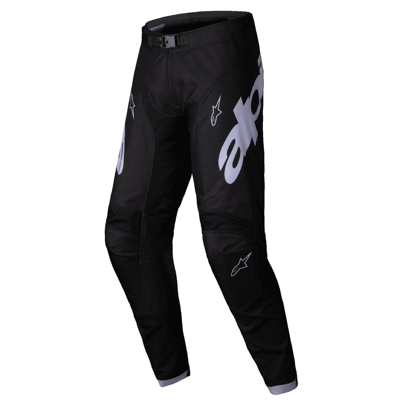 Motokrosové kalhoty Alpinestars Racer Graphite černo-šedé