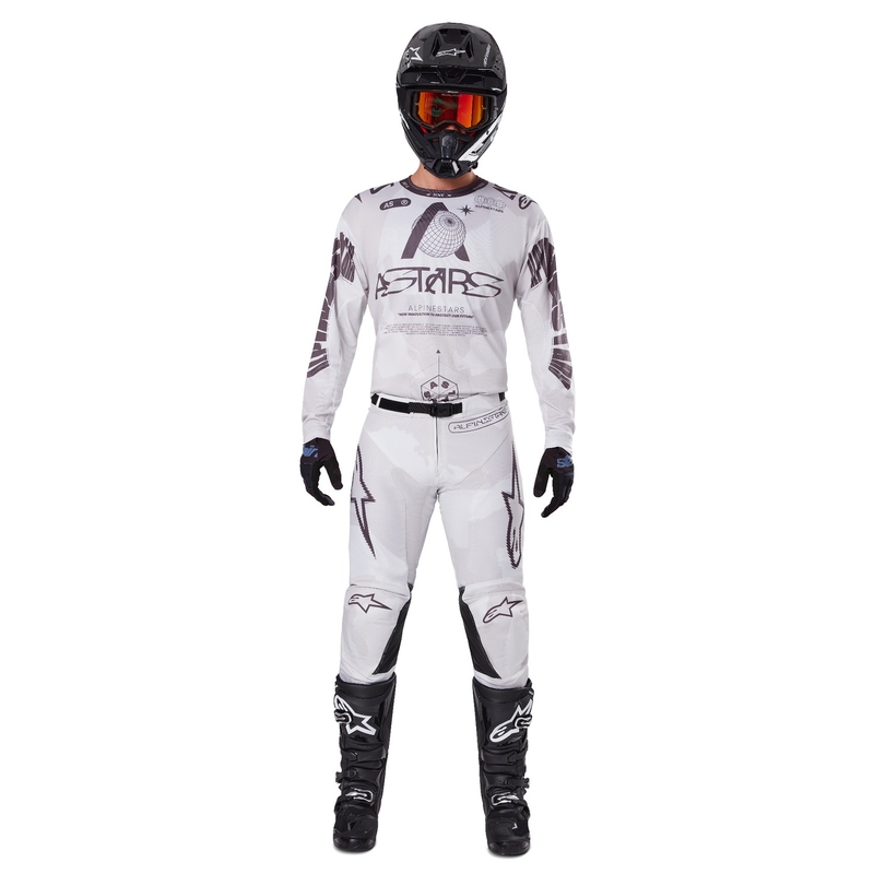 Motokrosové kalhoty Alpinestars Racer Hollow světlá camo-hnědé