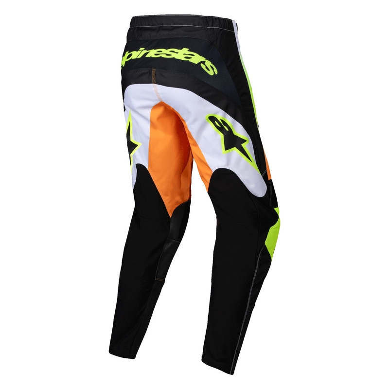 Motokrosové kalhoty Alpinestars Fluid Wurx žluto-černé
