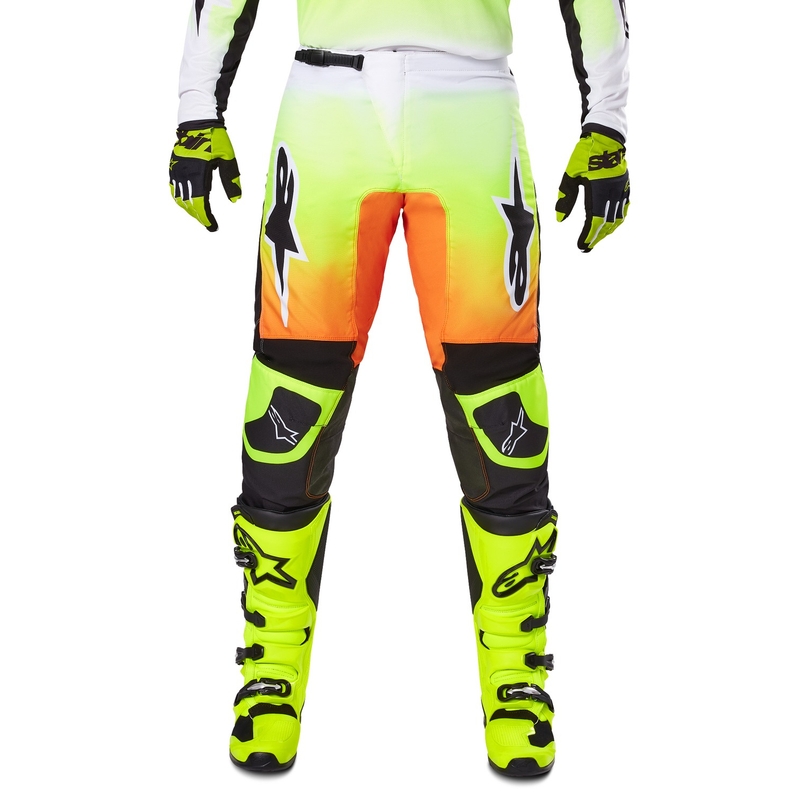 Motokrosové kalhoty Alpinestars Fluid Wurx žluto-černé