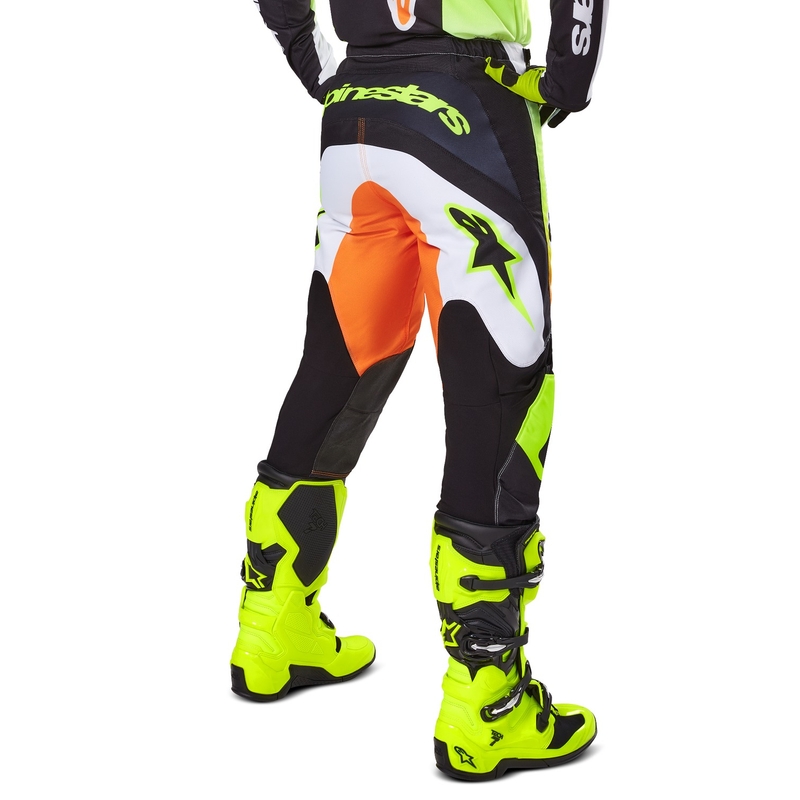 Motokrosové kalhoty Alpinestars Fluid Wurx žluto-černé