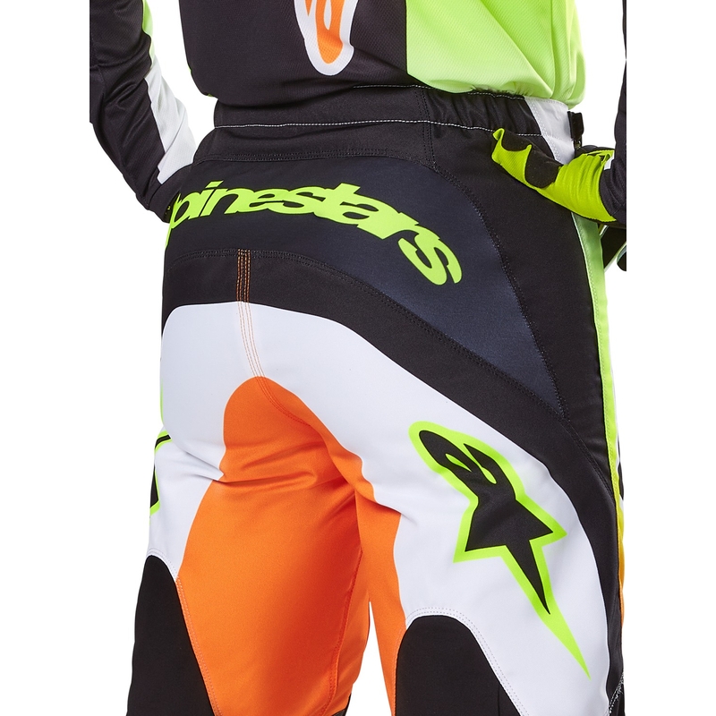 Motokrosové kalhoty Alpinestars Fluid Wurx žluto-černé