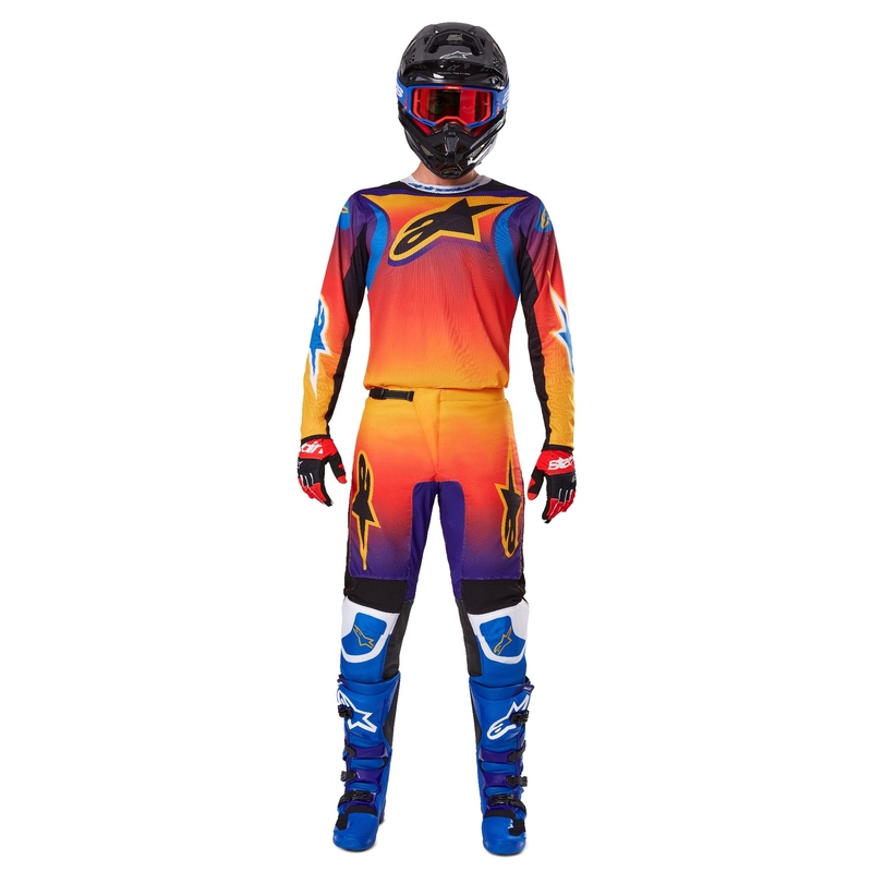 Motokrosové kalhoty Alpinestars Fluid Wurx multicolor