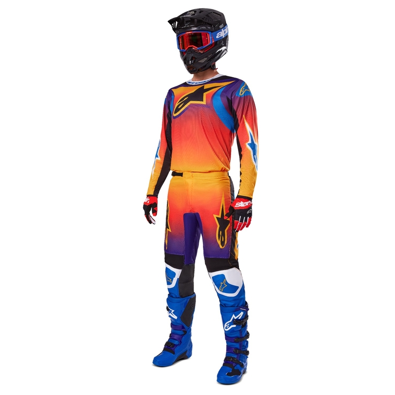 Motokrosové kalhoty Alpinestars Fluid Wurx multicolor