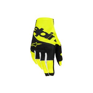 Motokrosové rukavice Alpinestars Techstar 2025 černo-fluo žluté