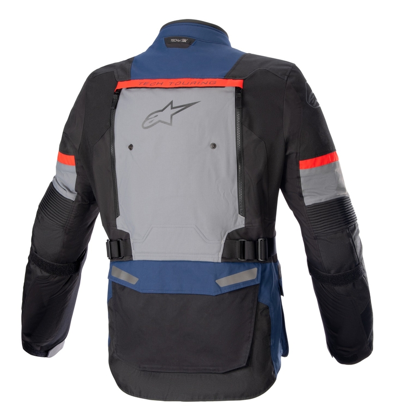 Bunda na motorku Alpinestars Bogota PRO Drystar modro-černo-červená