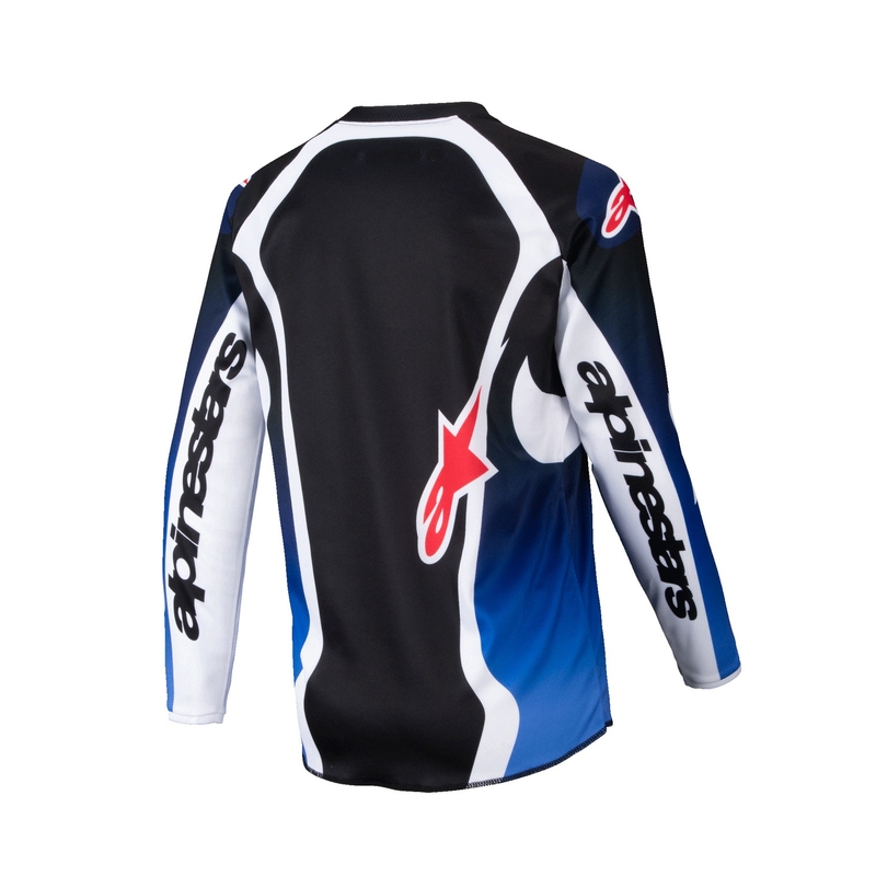 Dětský motokrosový dres Alpinestars Racer Wurx modro-černý