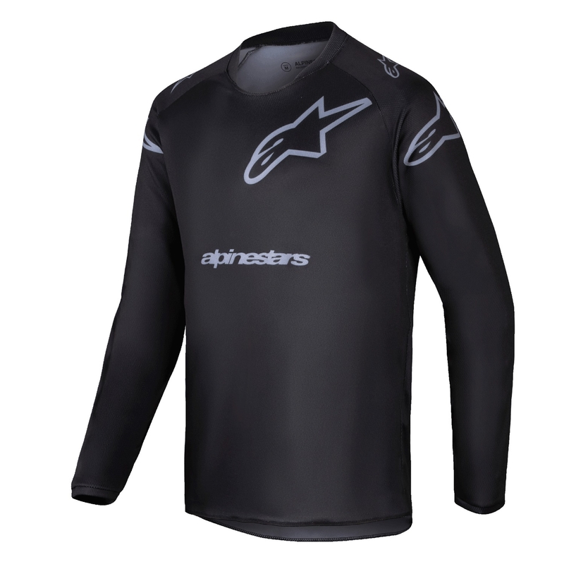 Dětský motokrosový dres Alpinestars Racer Graphite černý